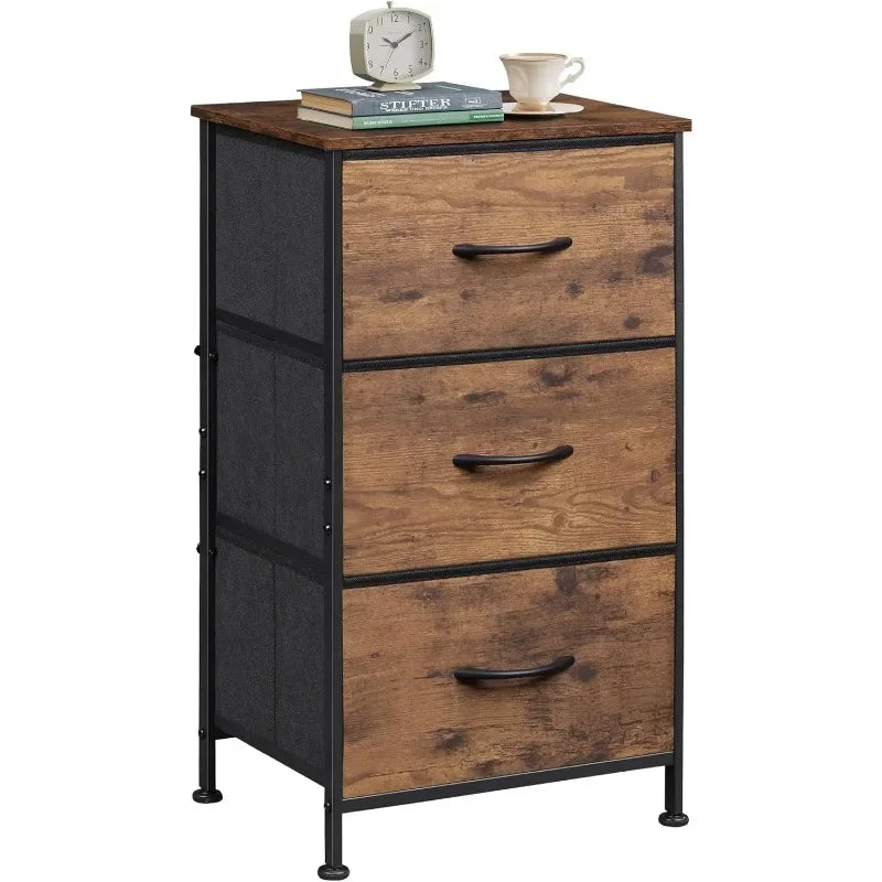Fabric Nightstand Dresser