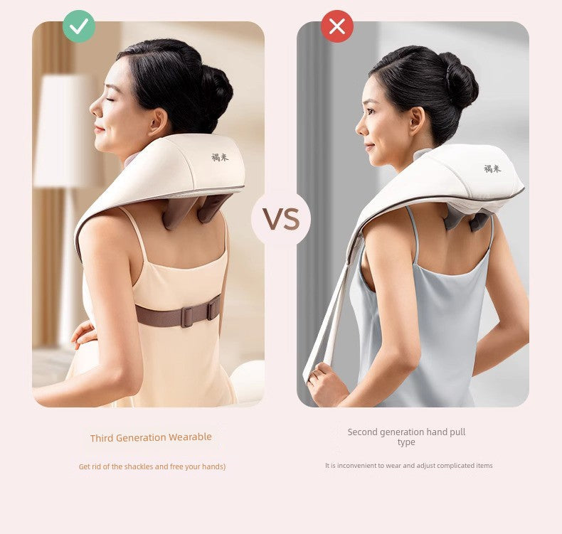 Mini Shoulder and Neck Massage Instrument Trapezoid Muscle Waist Back Neck Waist Back Neck Shoulder Neck Massager Acupuncture Massage