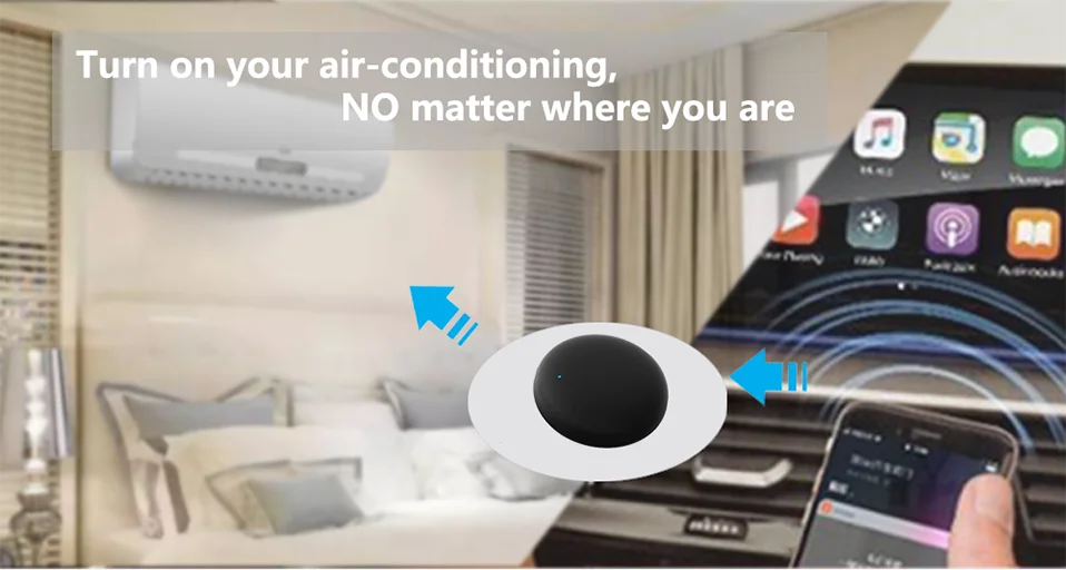 Tuya WiFi Smart IR Remote Control Smart Life APP Replace TV DVD AUD AC Remote Works with Alexa Google Home