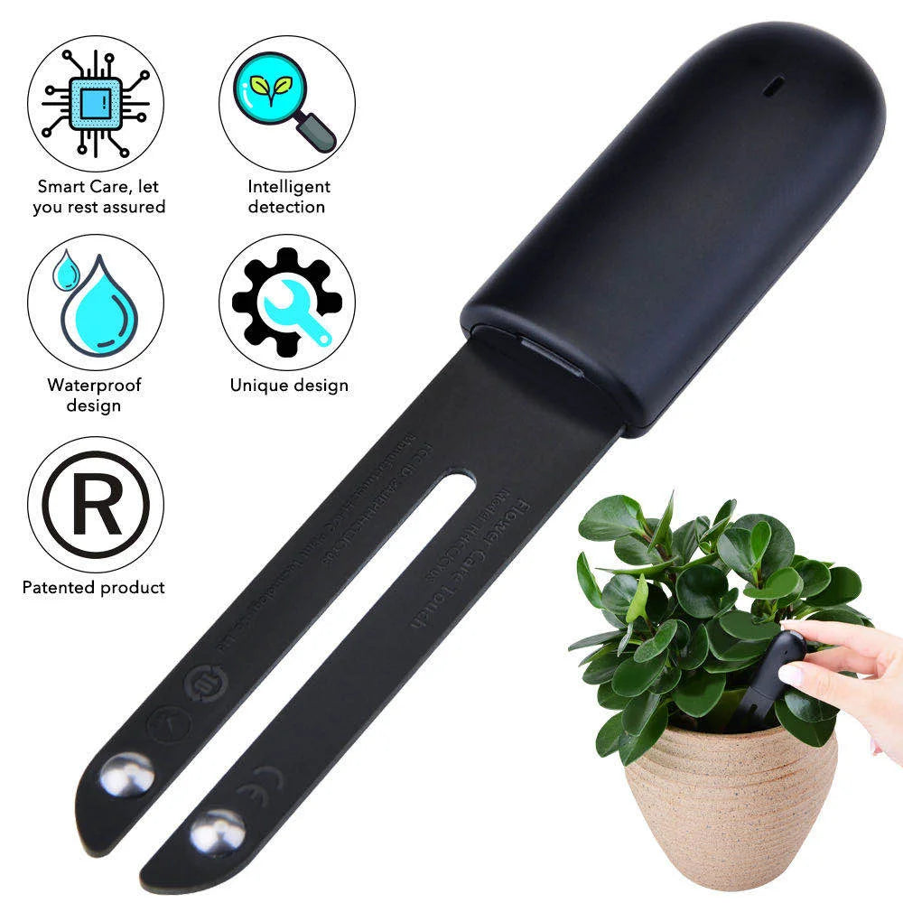 HHCC Flower Monitor Flora Garden Care Plant Grass Soil Water Fertility Smart Tester Sensor Flower Gardening Detector For Xiaomi