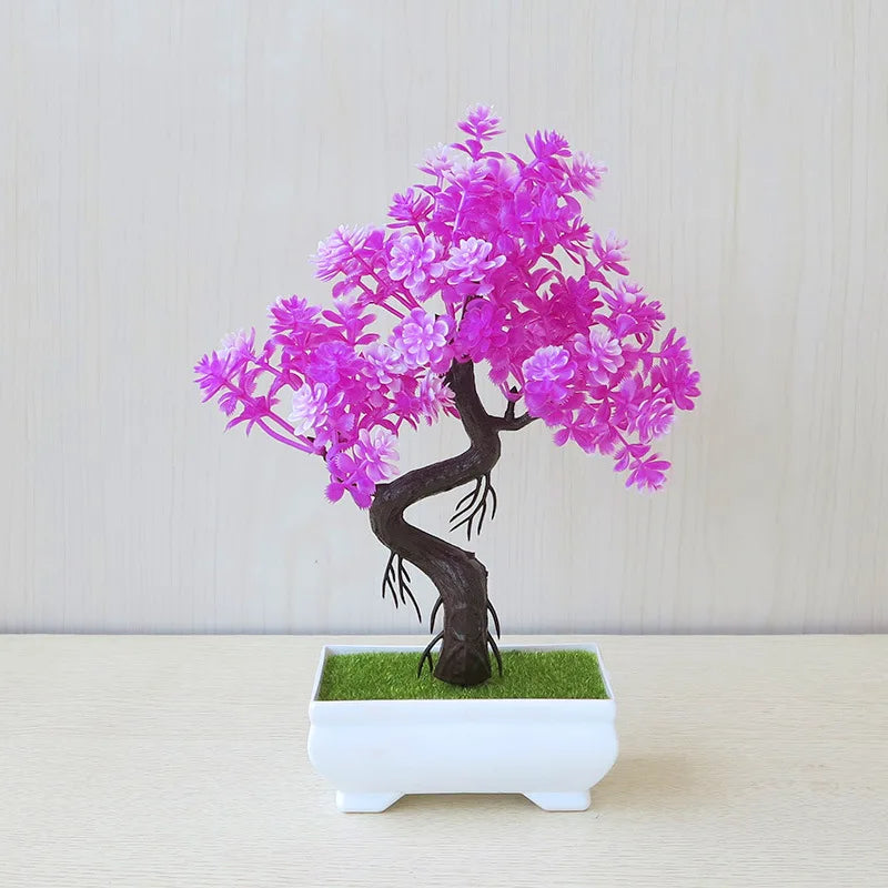 Artificial Potted Bonsai Tree Decor