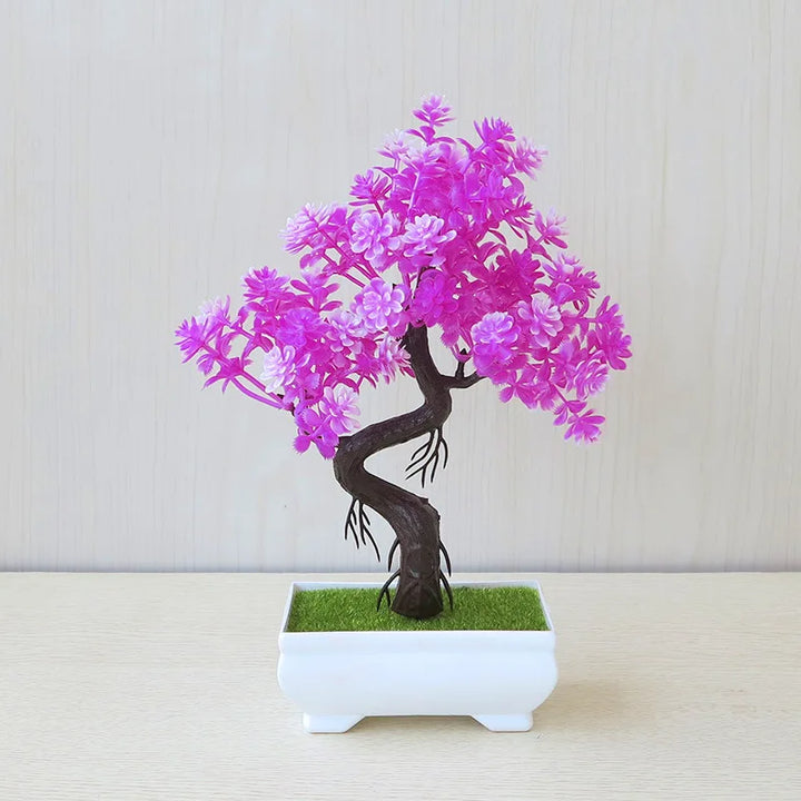 Artificial Potted Bonsai Tree Decor