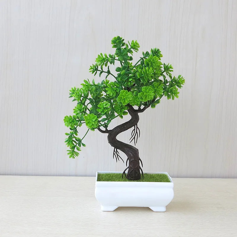 Artificial Potted Bonsai Tree Decor