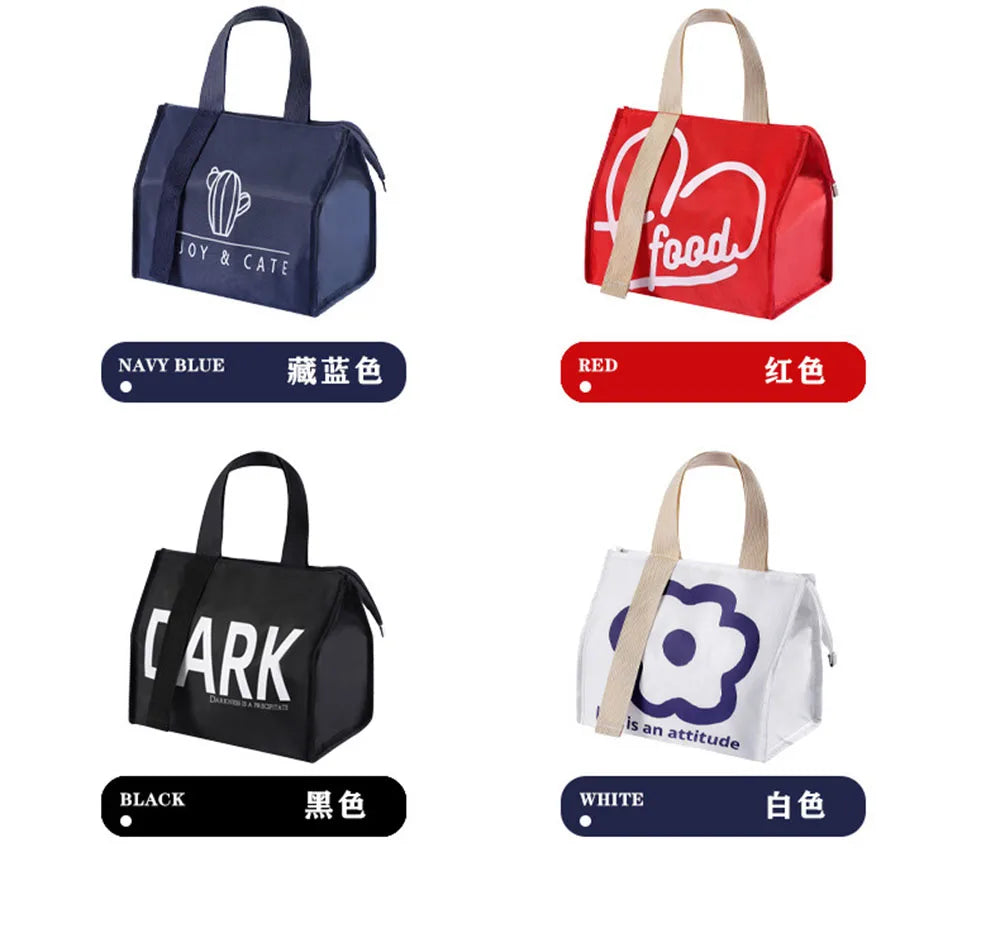Thermal Bag Food Storage bag Student lunchbox cool bag for Children Food Container for Kids School small Thermal Lunch food Bag