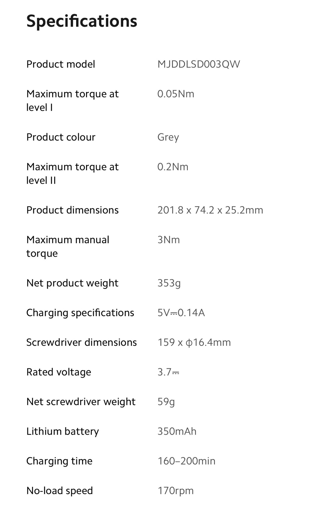 Xiaomi Mijia Electric Precision Screwdriver Magnetic Kit with 24 PCS Screw Heads Power Tools Sets for Smart Home PC Phone Repair