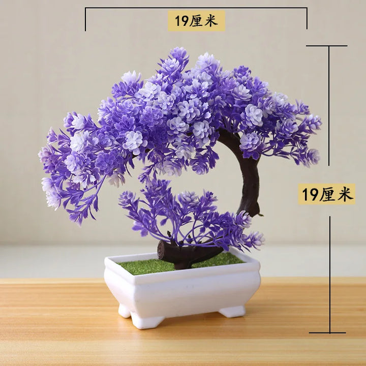 Mini Artificial Bonsai Tree Decoration
