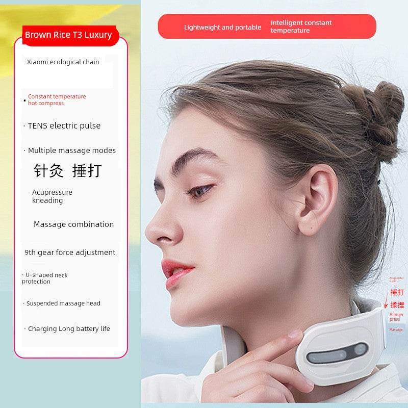 Mini Shoulder and Neck Massage Instrument Trapezoid Muscle Waist Back Neck Waist Back Neck Shoulder Neck Massager Acupuncture Massage