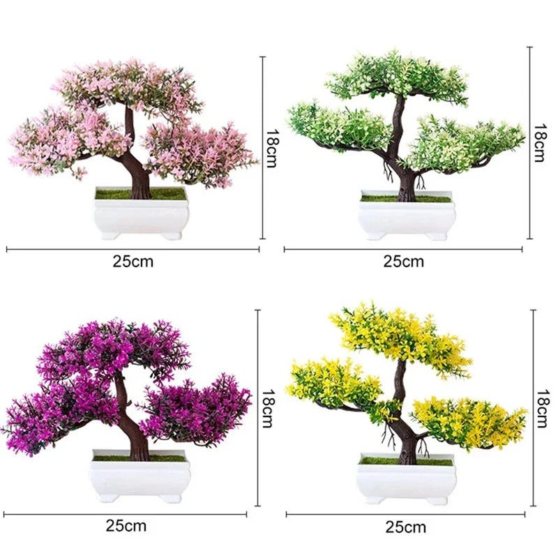 Artificial Bonsai Tree Potted Ornament