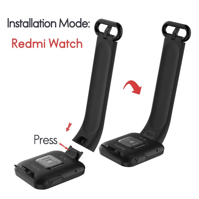 Silicone Strap For Xiaomi Mi Watch 2 3 Lite Mi poco Watch band For Redmi watch 2 Lite 3 Active Wrist Redmi watch 3 lite Bracelet