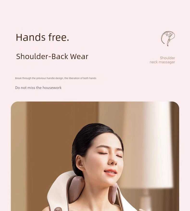 Mini Shoulder and Neck Massage Instrument Trapezoid Muscle Waist Back Neck Waist Back Neck Shoulder Neck Massager Acupuncture Massage