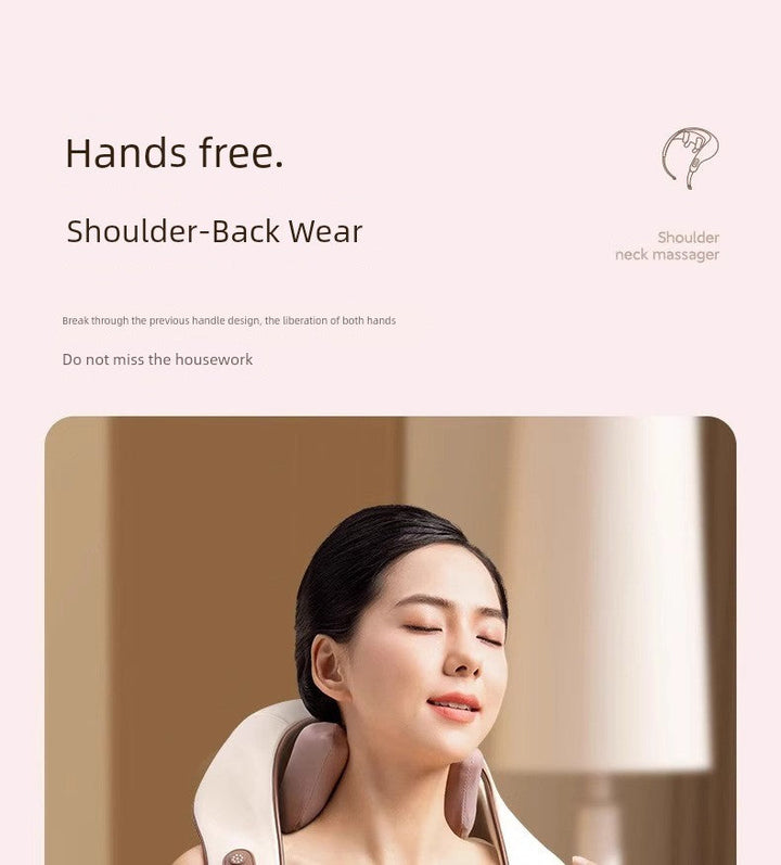 Mini Shoulder and Neck Massage Instrument Trapezoid Muscle Waist Back Neck Waist Back Neck Shoulder Neck Massager Acupuncture Massage