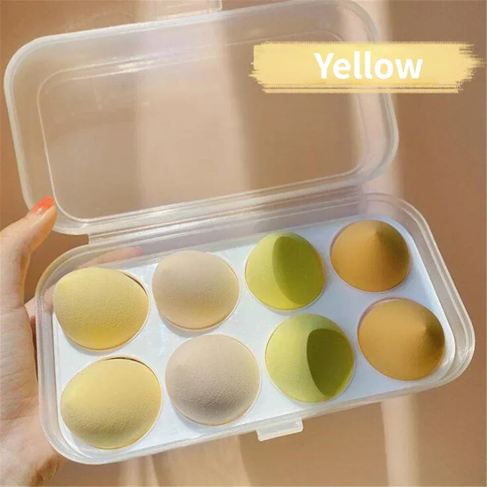 4/8PCS Makeup Sponge Blender Set