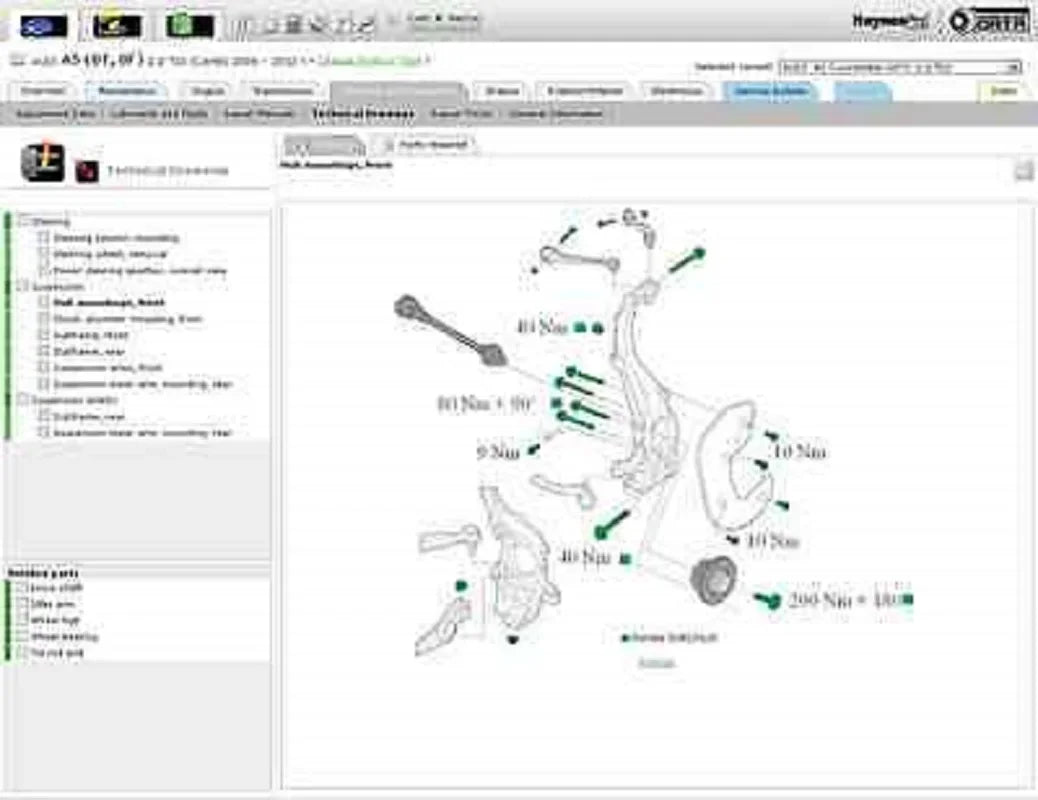 2025 Latest! HAYNES PRO Auto Repair Software Paired with IMMO SERVICE TOOL V1.2, Multi - brand Support, Powerful Functions