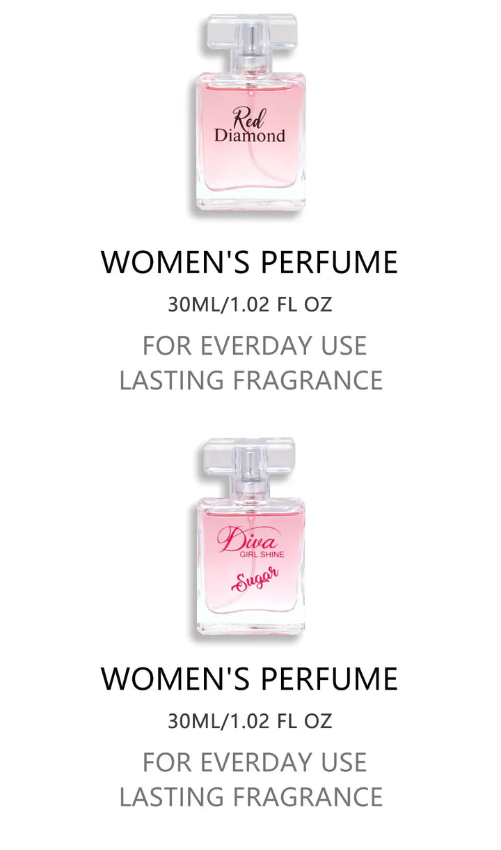 Women's Love Collection Fragrance Set Eau De Parfum Spray 4-Piece Gift Set Long Lasting 1.02 Fl Oz per Bottle