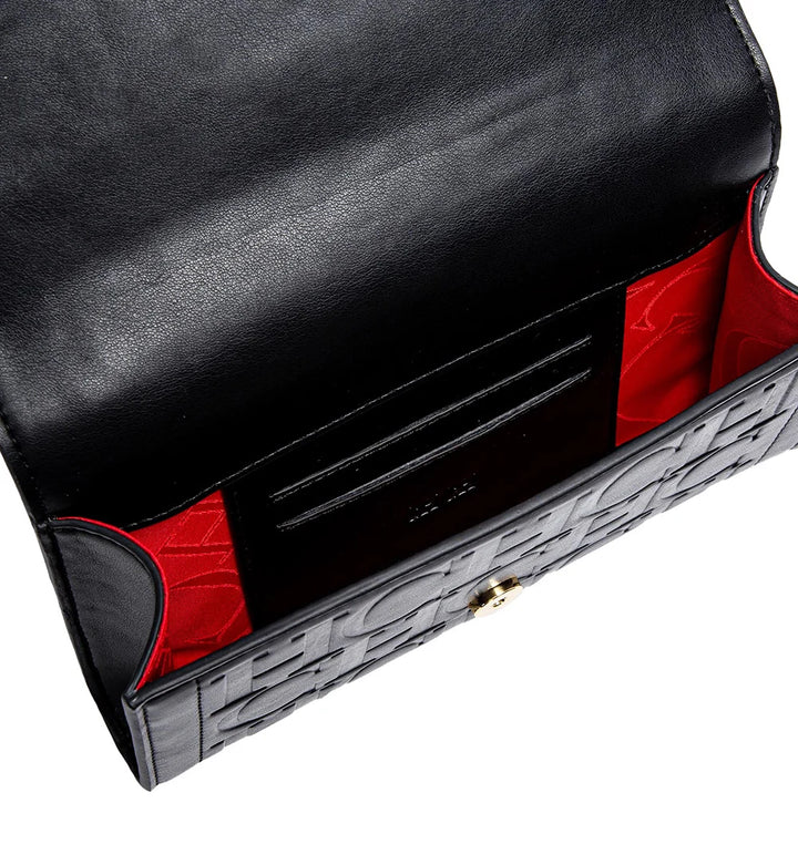 CHCH Women's Shoulder Bag 2024 Brand New Flip Letter Embossed Crossbody Bag