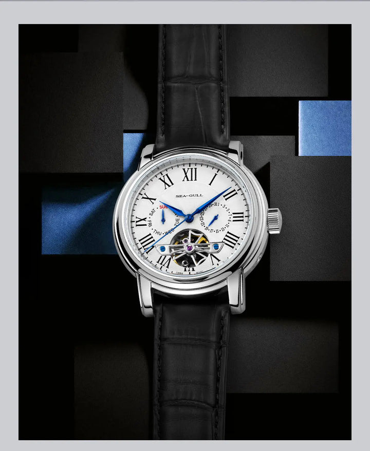 SEAGULL Luxury Watch Business Waterproof Male Clock Date Stainless Steel Mechanical Watch Men Watch reloj hombre 2023 D819.622