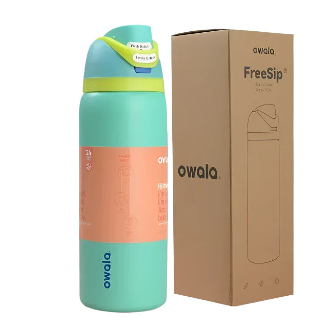 Owala FreeSip Water Bottle – Grass Green