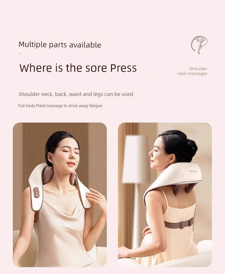 Mini Shoulder and Neck Massage Instrument Trapezoid Muscle Waist Back Neck Waist Back Neck Shoulder Neck Massager Acupuncture Massage
