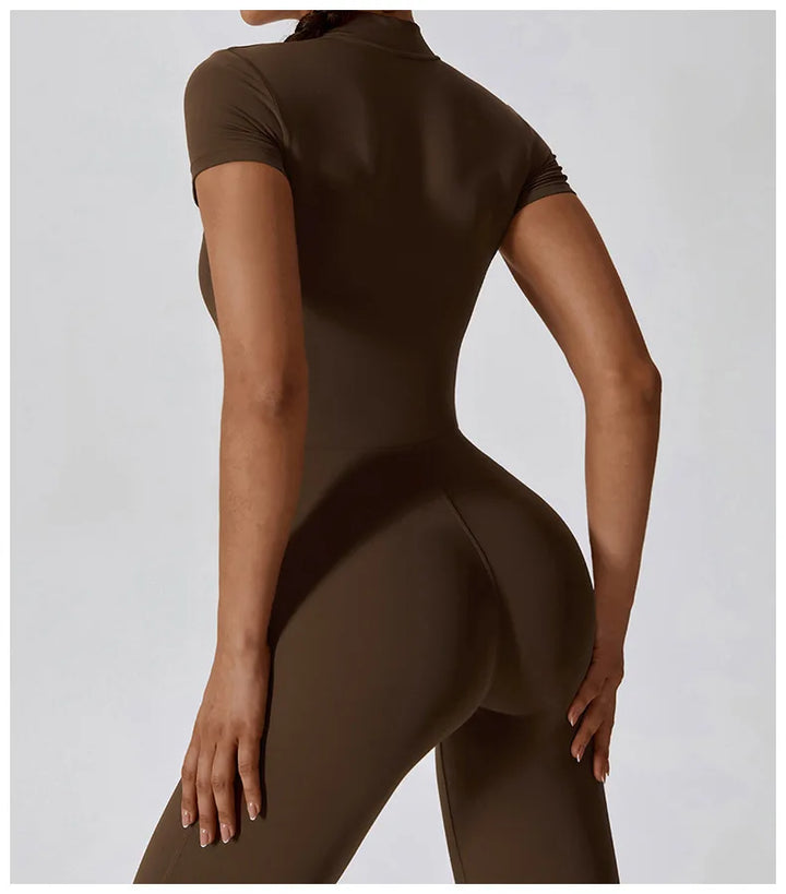 New Yoga Clothes Suit Workout Sports Set Women Bodysuits Gym Set Women Training Siamese Fitness Jumpsuit Female Sportswear