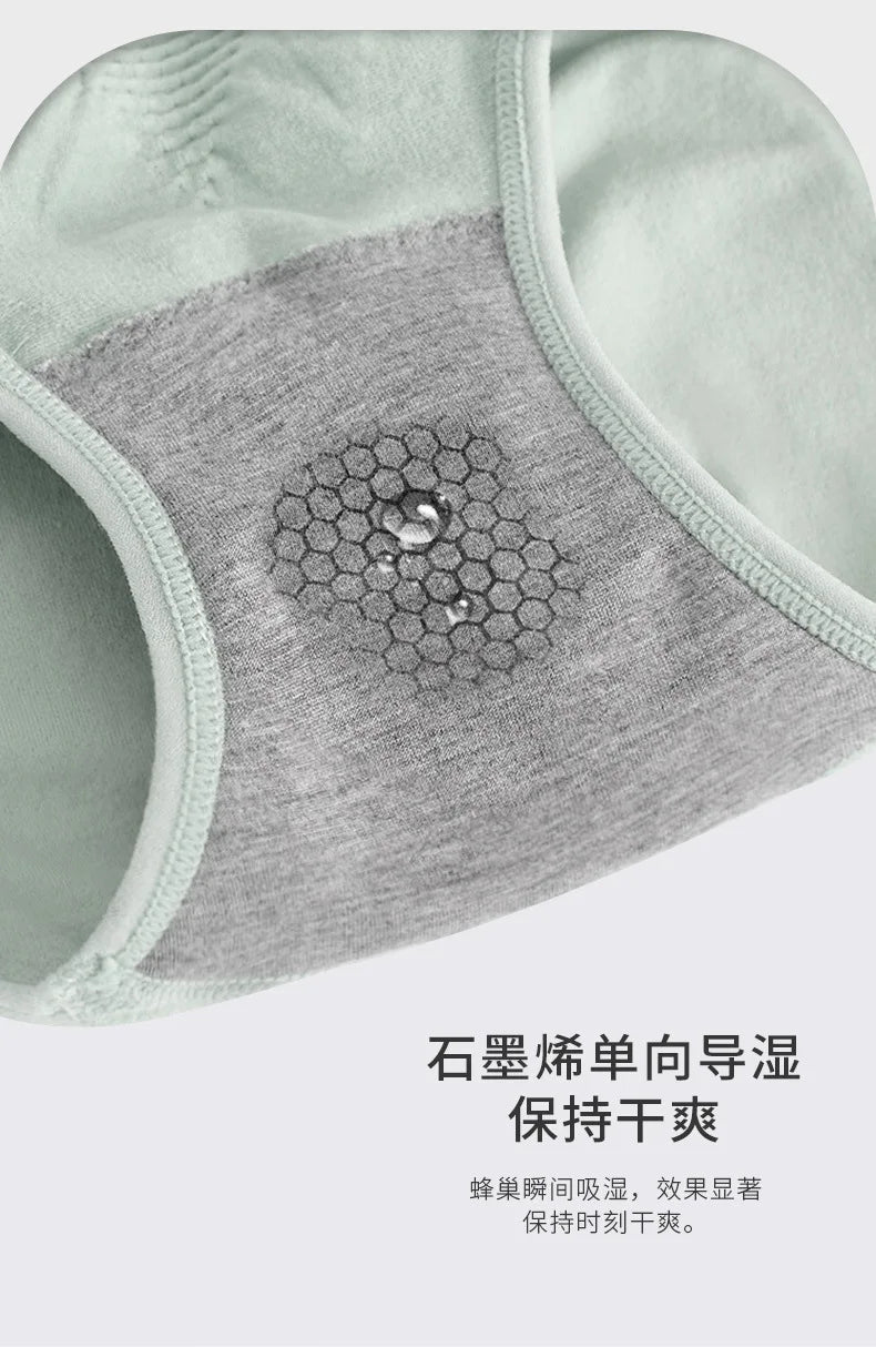 Bodyshaper High Waist Seamless Panties Women Underwear Anti-bacteria Soft Crotch Briefs for Female Intimates Lingerie Shapewear