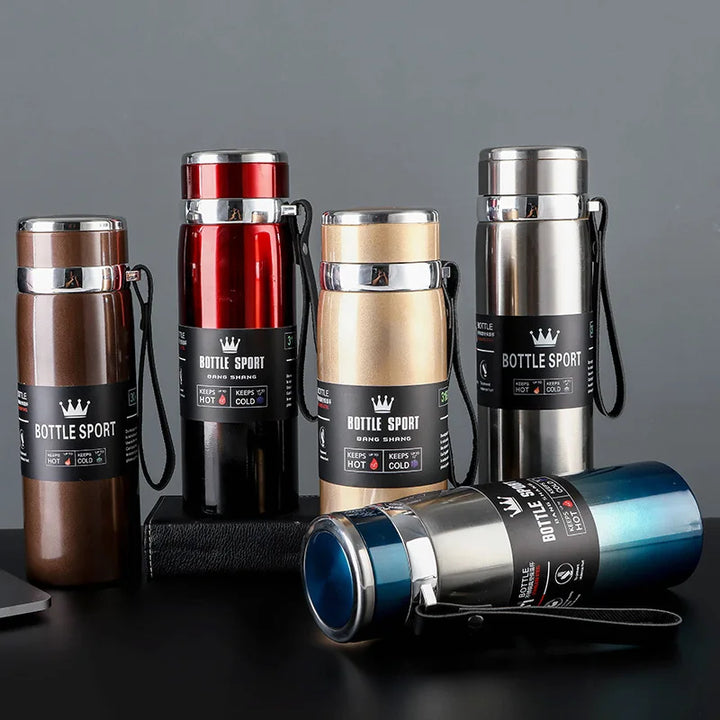 1L Stainless Steel Water Bottle For GYM