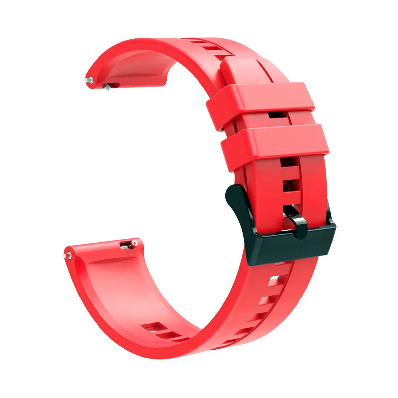 Silicone 22mm strap For Huawei GT 2 3 4 46mm WristStrap For Huawei Watch3 GT4 GT2 Pro GT2e Magic2 Bracelet Football Pattern Band