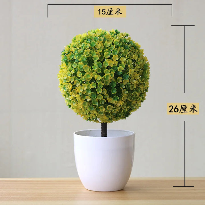 Mini Artificial Bonsai Tree Decoration