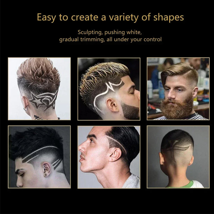 Kemei KM-1986 Or Blade Hair Trimmer For Men Trimmer Professional Hair Clipper Electric Razor Rechargeable Hair Cutting Machine