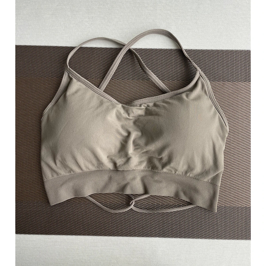 New Invincible Seamless Bra Spandex  Woman Fitness Elastic Breathable Breast Enhancement Leisure Sports Underwear