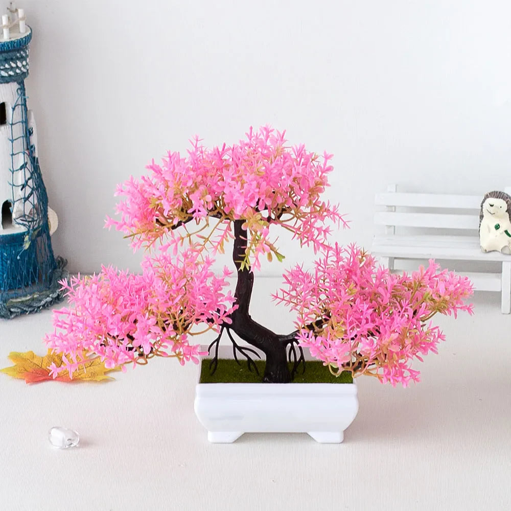 Artificial Potted Bonsai Tree Decor