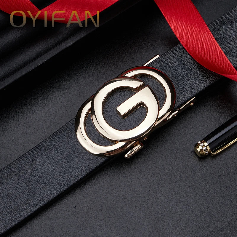 Luxury Brand Belt for Men Automatic Belt, Business Casual Fashion Designer Mens Belt  구찌 벨트