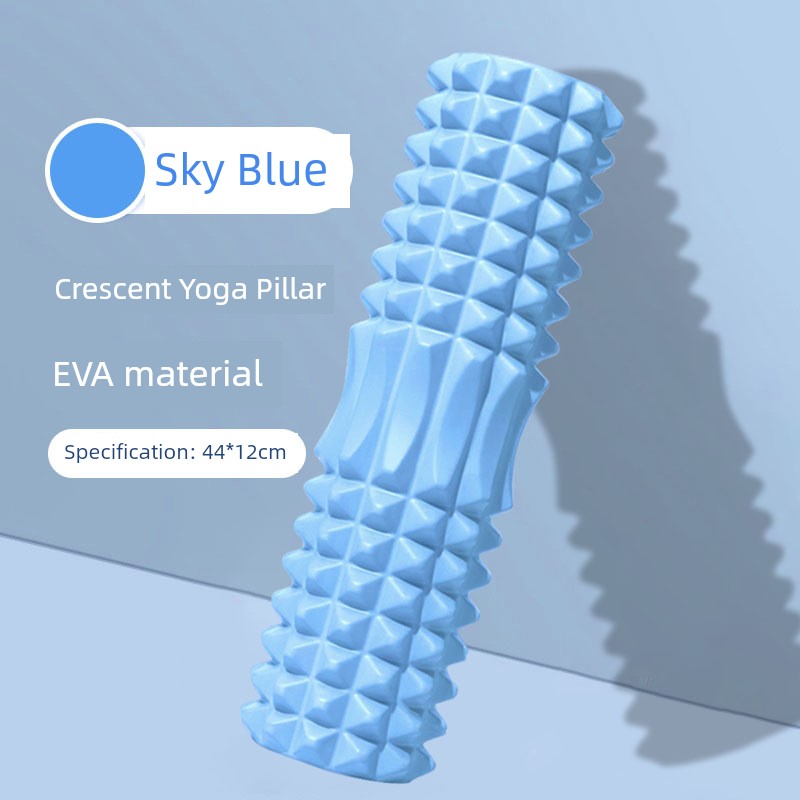 Foam Roller Roller Spiked Club Yoga Equipment Muscle Relaxation Roller Leg Slimmer Massage Shaft Foam Foam Roller