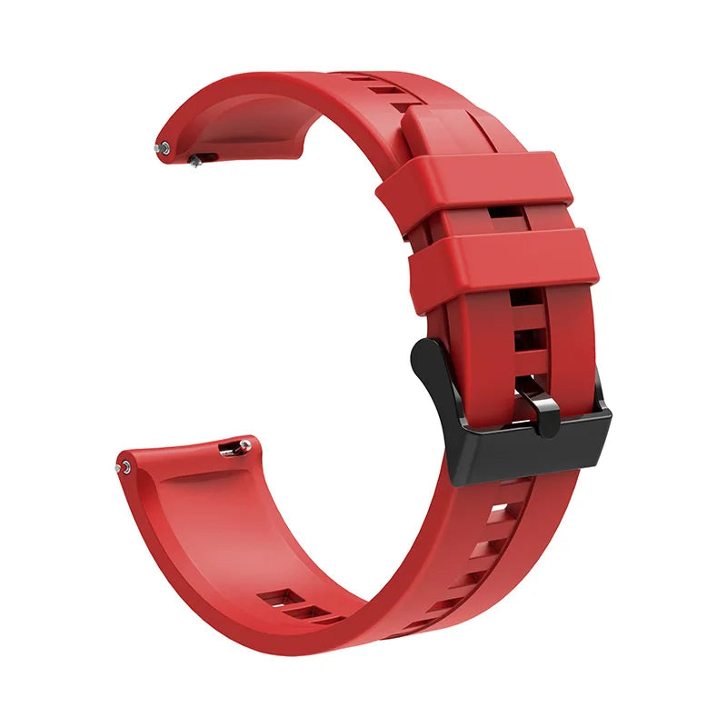 Silicone 22mm strap For Huawei GT 2 3 4 46mm WristStrap For Huawei Watch3 GT4 GT2 Pro GT2e Magic2 Bracelet Football Pattern Band