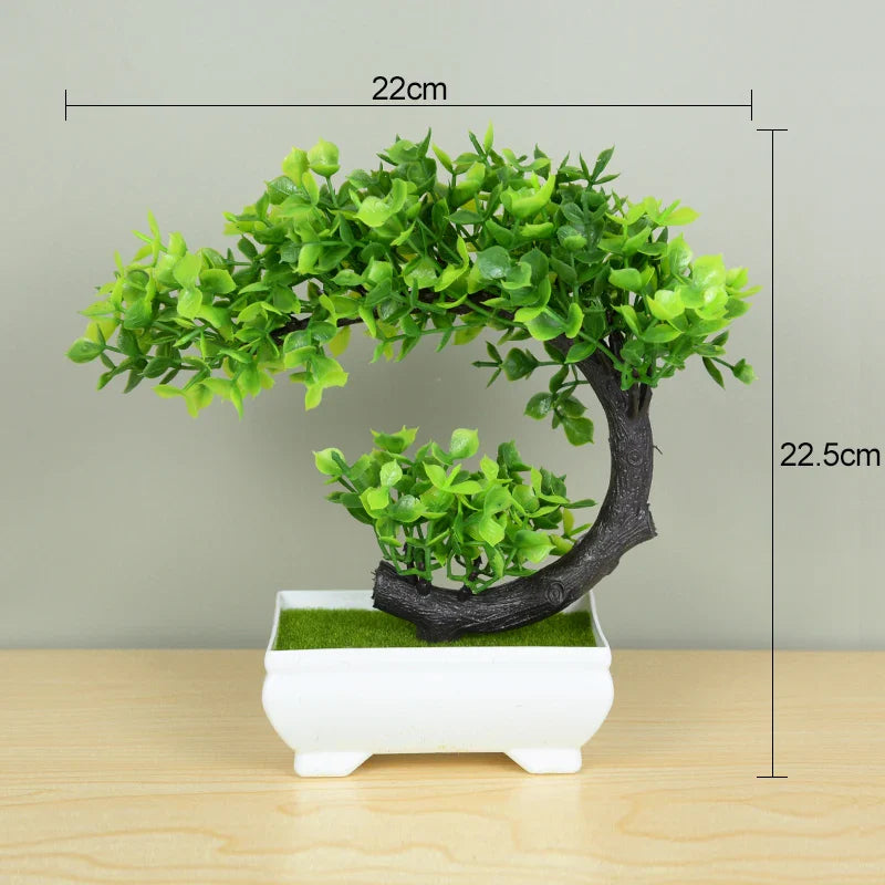 Artificial Bonsai Tree Potted Ornament