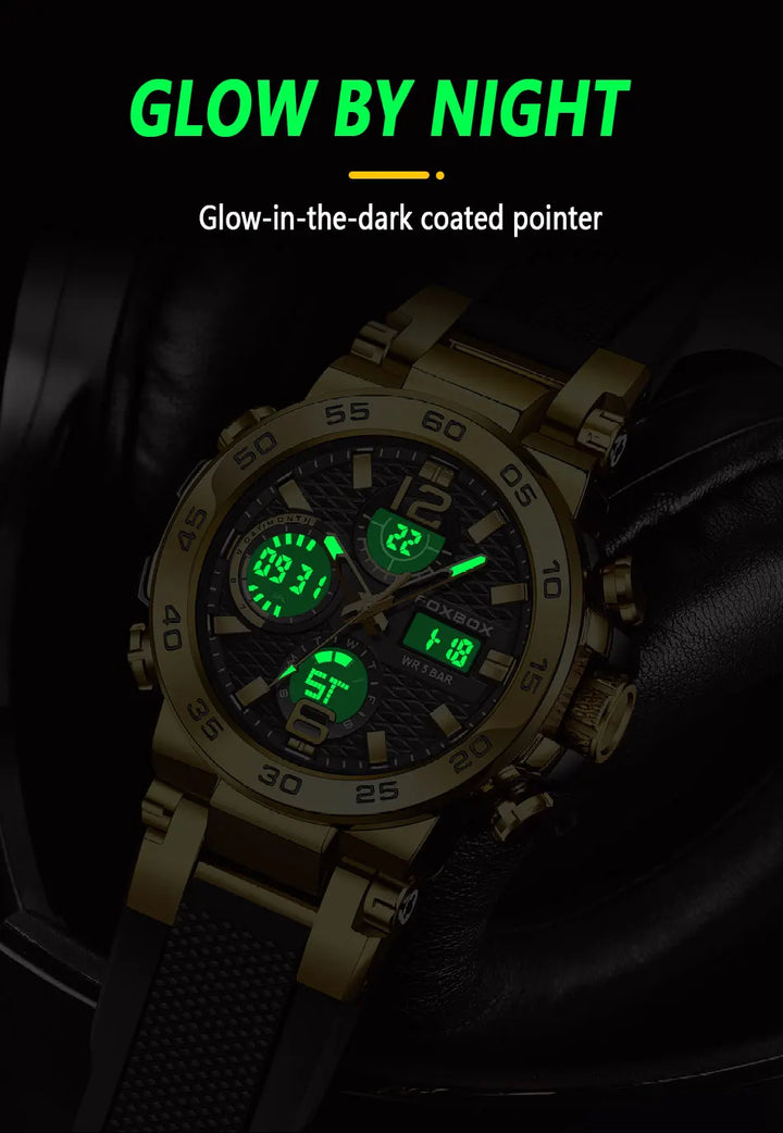 LIGE Luxury LED Display Men Wristwatches Fashion Luminous Sport Man Watch Waterproof Calendar Quartz Watch Mens Montres Hommes