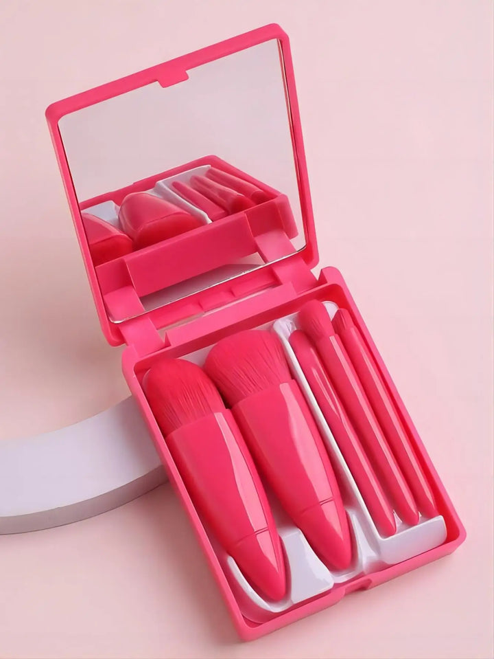 5pcs Travel Makeup Brush Set