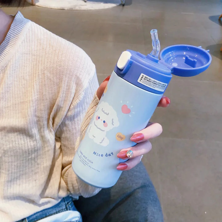 Kids  School Water Bottle - Stainless Steel