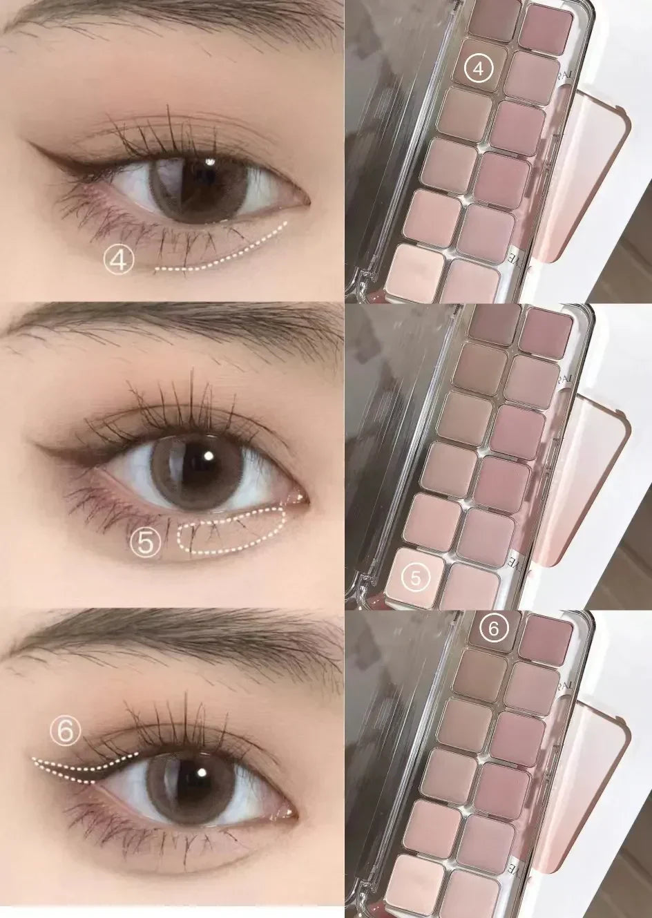 Full Matte Earth Tone Eyeshadow Palette