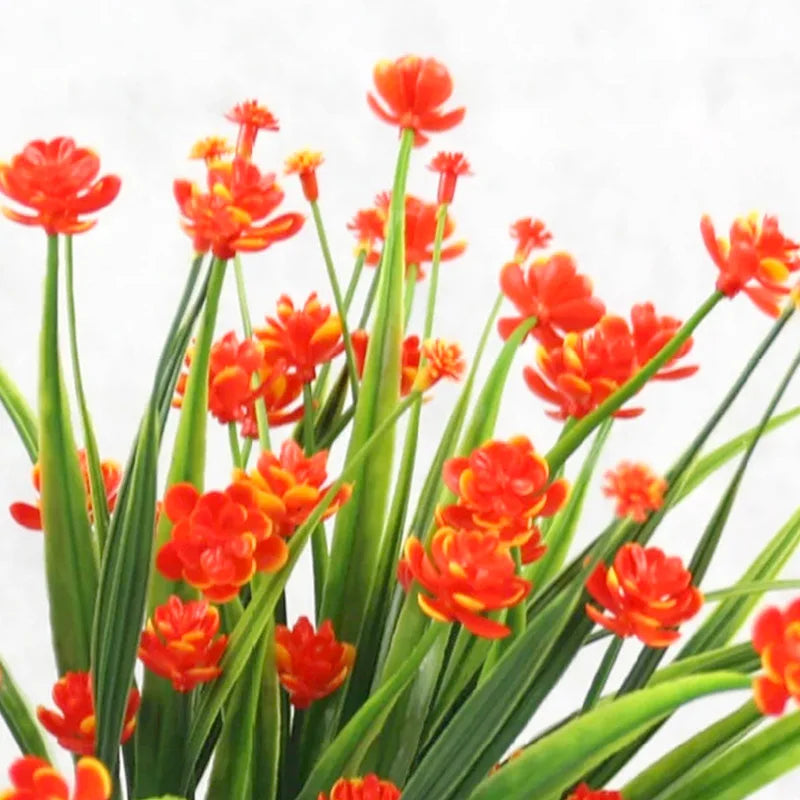 UV-Resistant Artificial Flower Shrubs