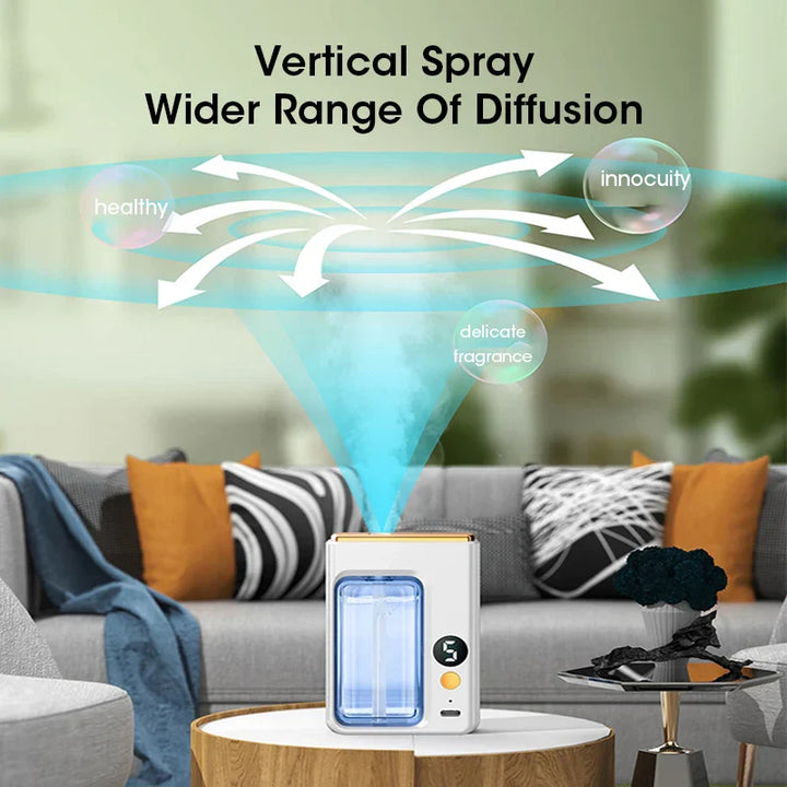 Mini Aromatherapy Machine Home Essential Oil Diffuser Multi Functional Adjustable Car Aromatherapy Fresh Air Deodorization