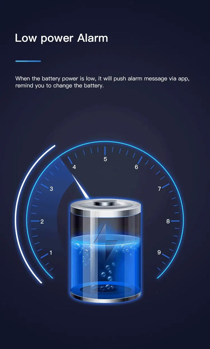 Tuya Temperature Humidity Sensor Mini LCD Display Compatible with Bluetooth APP Remote Control Thermometer Hygrometer