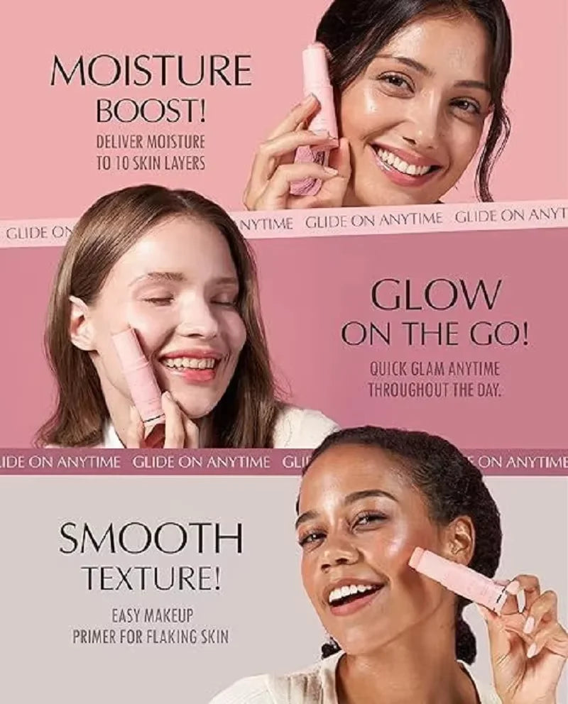 Collagen Wrinkle Removal Multi Bounce Balm Stick Instant Anti-Aging Firming Lift Brighten Facial Dull Skin Moisturizer Cosmetics