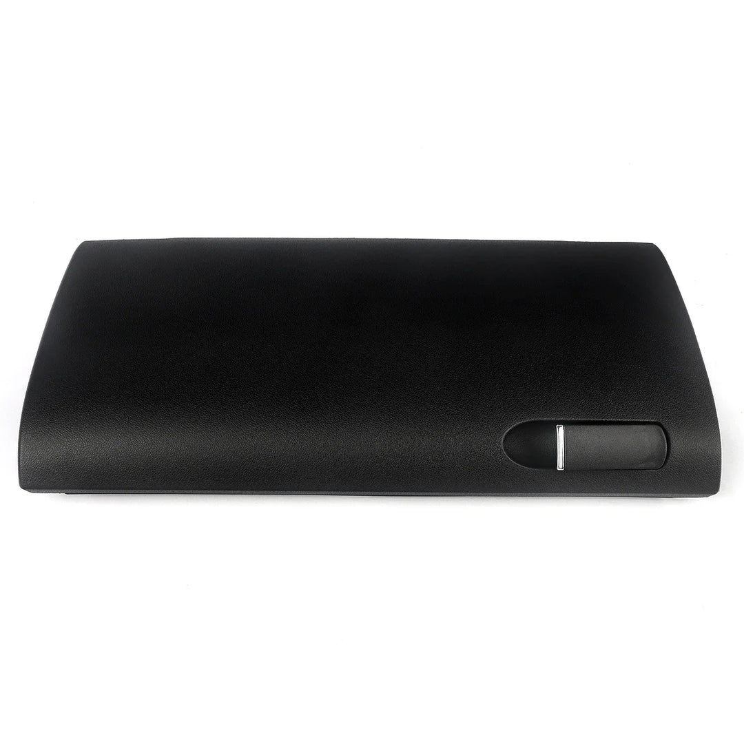 MAGICKIT Black Glove Box Compartment Door Lid Cover With Buckle For Audi A4 B7 2001-2008 CAR Accessories Direct Replacement