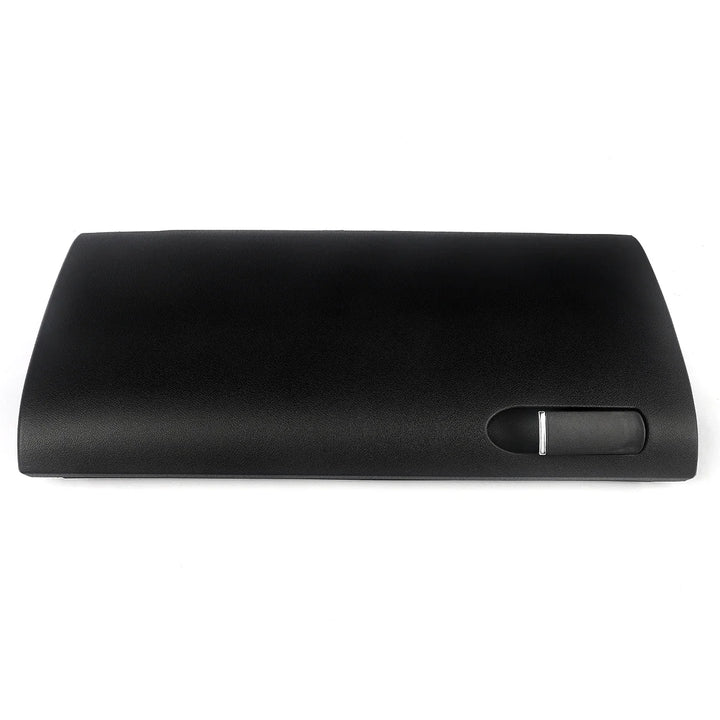 MAGICKIT Black Glove Box Compartment Door Lid Cover With Buckle For Audi A4 B7 2001-2008 CAR Accessories Direct Replacement