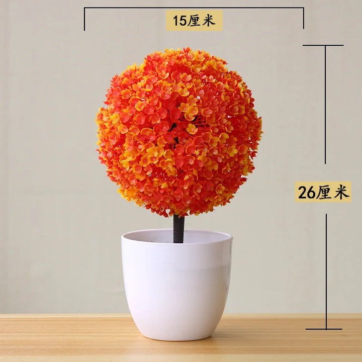 Mini Artificial Bonsai Tree Decoration