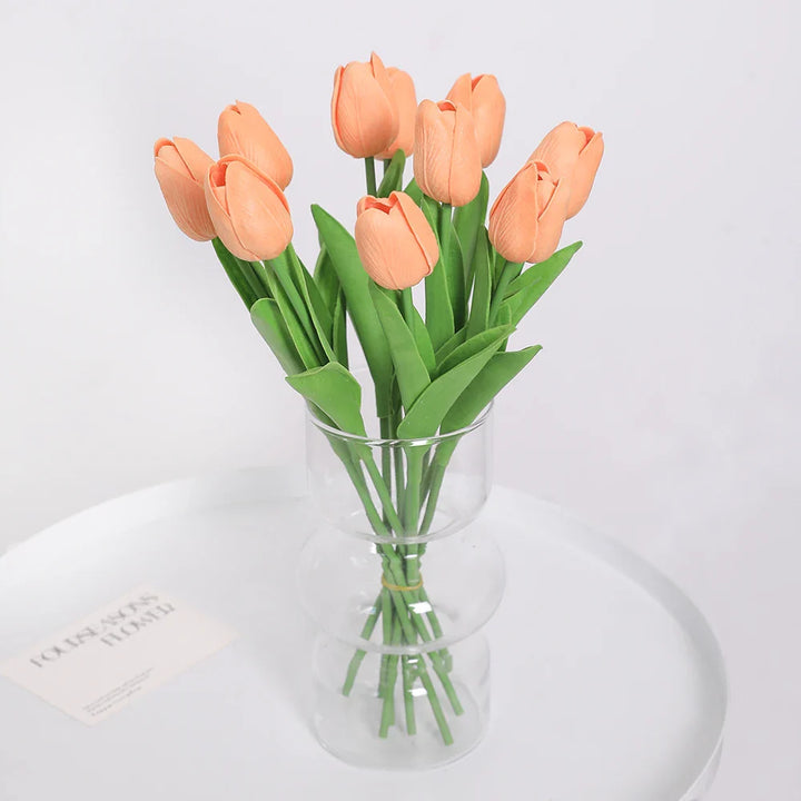 Artificial Tulip Bouquet PE Flowers