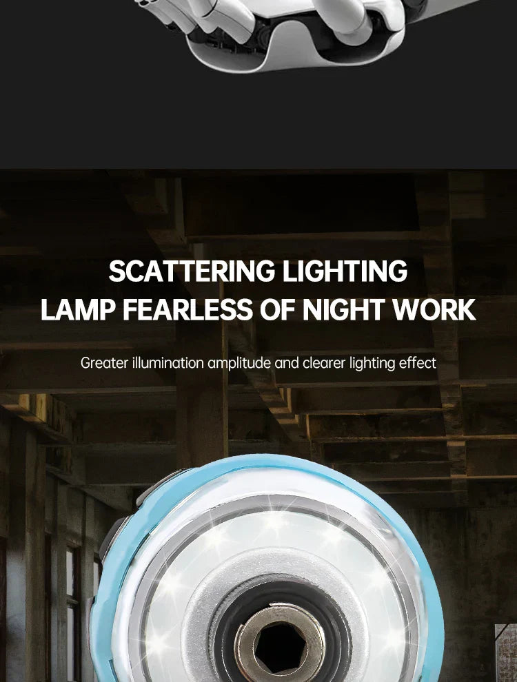 Makita Brushless Impact Driver DTD173 18V Lithium Cordless Electric Drill Power Tool Multifunction Household Tool（No Battery）