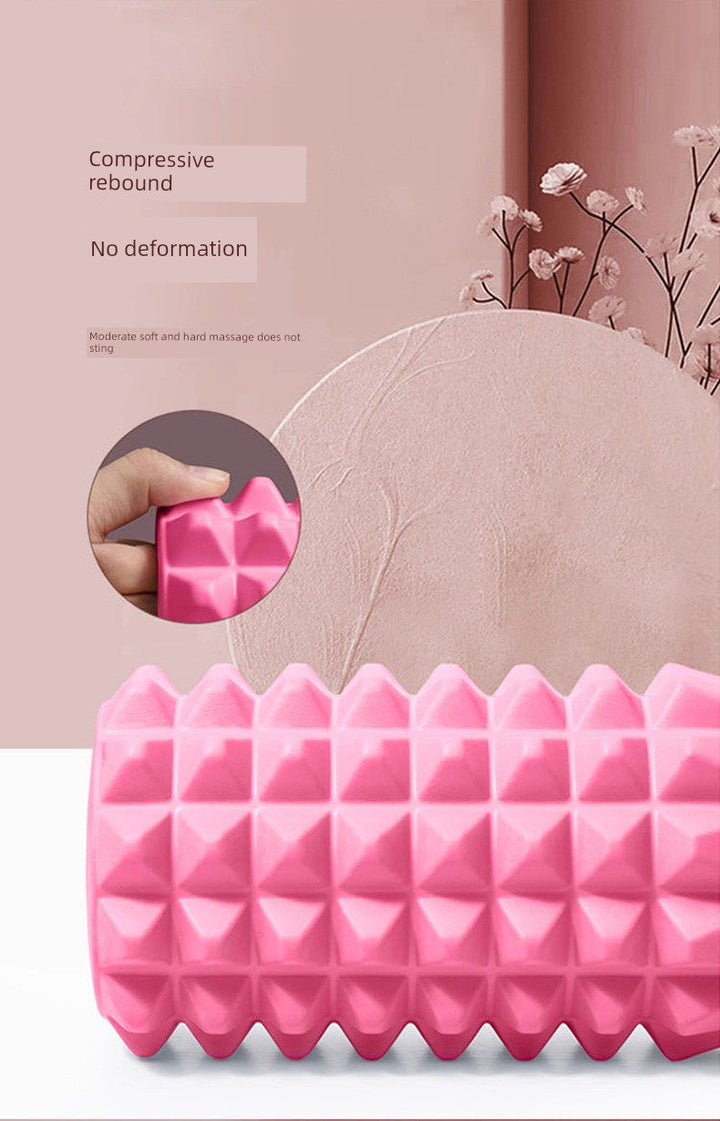 Foam Roller Roller Spiked Club Yoga Equipment Muscle Relaxation Roller Leg Slimmer Massage Shaft Foam Foam Roller