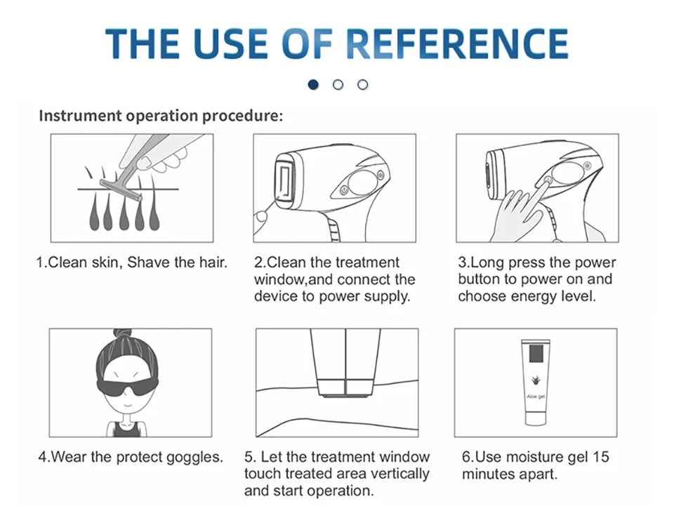 MLAY T4 IPL Laser Hair Removal Machine Ice Cool Permanent Face Body Bikini Epilator With 500000 Shots For Women Men Home Use