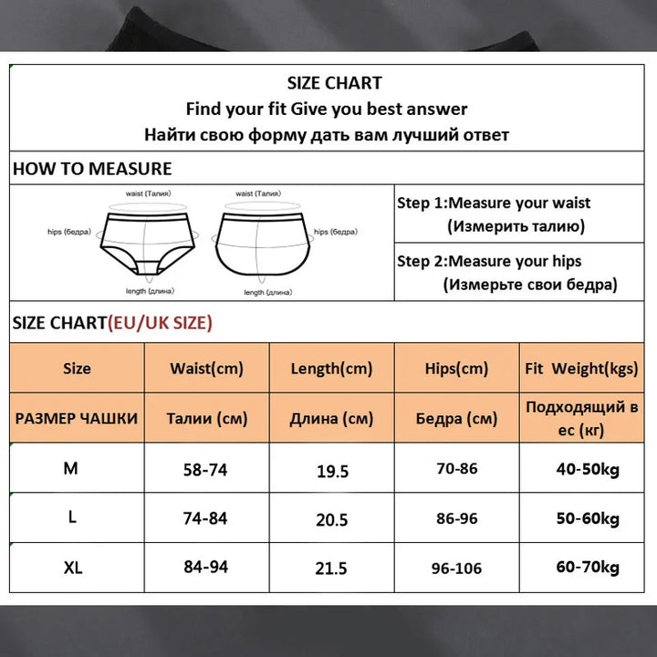 Bodyshaper High Waist Seamless Panties Women Underwear Anti-bacteria Soft Crotch Briefs for Female Intimates Lingerie Shapewear